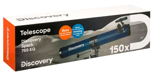 immagine telescopio Levenhuk Discovery Spark 769 EQ con libro,  15