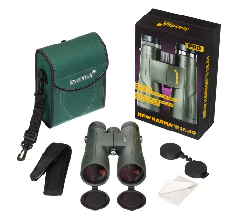 immagine binocolo Levenhuk New Karma PRO ED 16x50,  4
