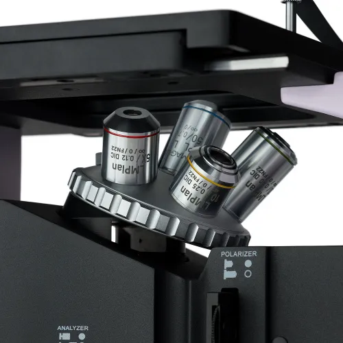 figura microscopio metallografico invertito MAGUS Metal V700 DIC,  9