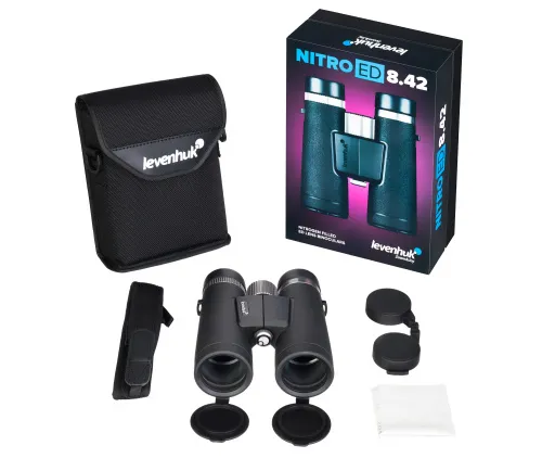 fotografia binocolo Levenhuk Nitro ED 8x42,  3