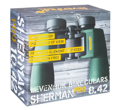 foto binocolo Levenhuk Sherman PRO 8x42,  10