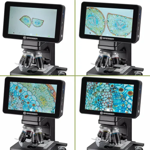 figura microscopio Bresser Researcher LCD ,  2