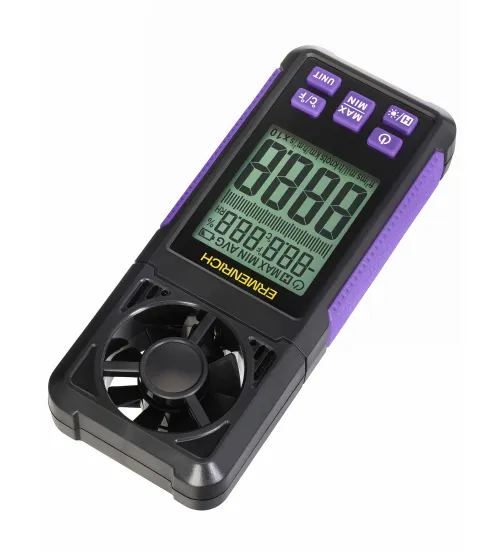 foto anemometro digitale Ermenrich Seek DN10,  4