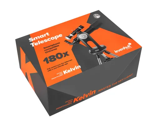 fotografia telescopio smart Levenhuk Kelvin Bright STR90,  18