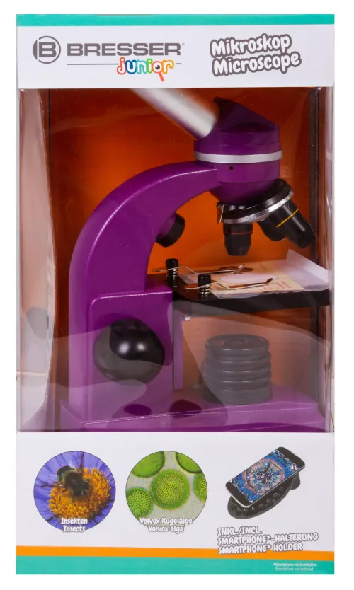 foto microscopio Bresser Junior Biolux SEL 40–1600x,  12