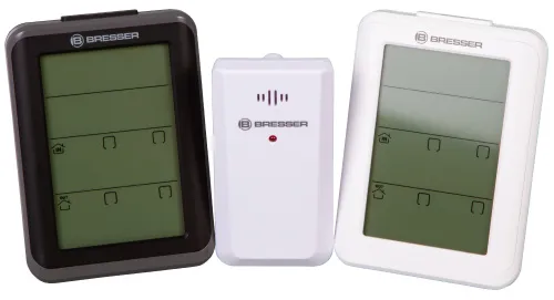 figura orologio termoigrometro Bresser MyClimate, bianco,  2