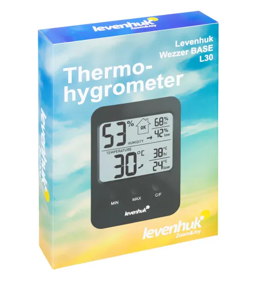 foto termoigrometro Levenhuk Wezzer BASE L30,  9