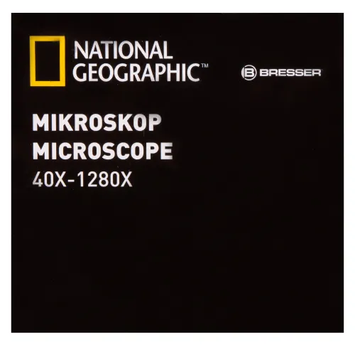figura microscopio Bresser National Geographic 40–1280x con supporto per smartphone,  23