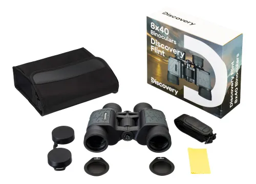 immagine binocolo Levenhuk Discovery Flint 8x40,  5