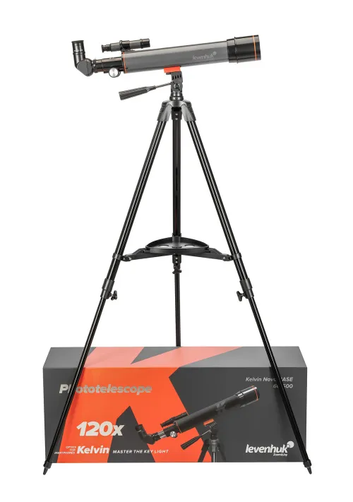 immagine fototelescopio Levenhuk Kelvin Nova BASE 60/500,  2