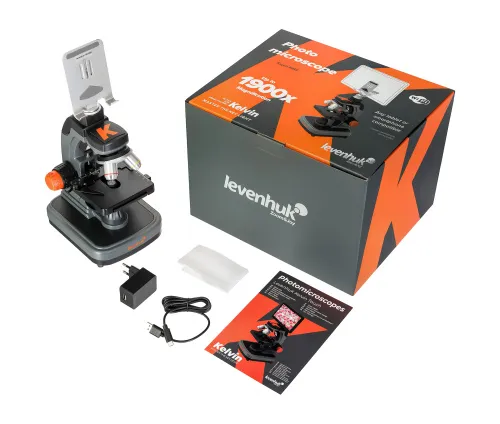 fotografia fotomicroscopio Levenhuk Kelvin Touch KM3,  2