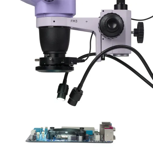 figura microscopio stereoscopico digitale MAGUS Stereo D8TR LCD per riparazione elettronica,  8