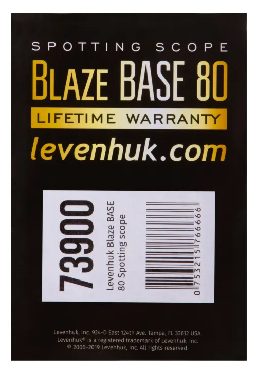 foto cannocchiale terrestre Levenhuk Blaze BASE 80,  16
