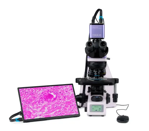 foto microscopio biologico digitale MAGUS Bio D260T LCD,  9