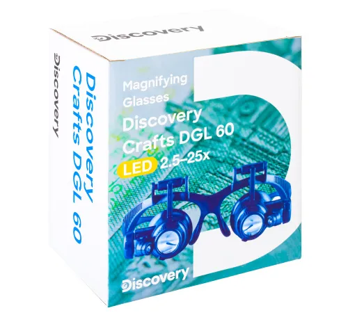 immagine occhiali d’ingrandimento Levenhuk Discovery Crafts DGL 60,  12