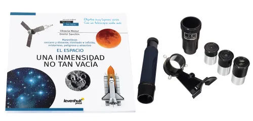 fotografia telescopio Levenhuk Discovery Spark 767 AZ con libro,  3