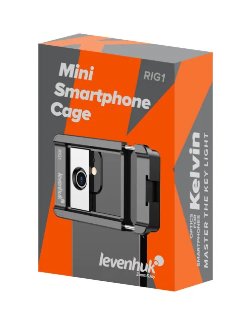 fotografia gabbia per smartphone mini Levenhuk Kelvin RIG1,  10