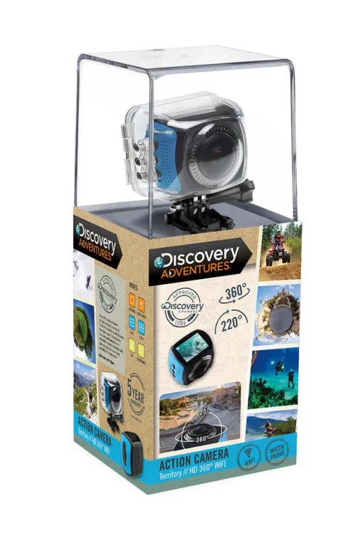 figura bresser Discovery Adventures Territory HD 360° Wi-Fi Action Camera,  6