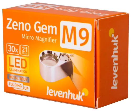 figura lente d’ingrandimento Levenhuk Zeno Gem M9,  2