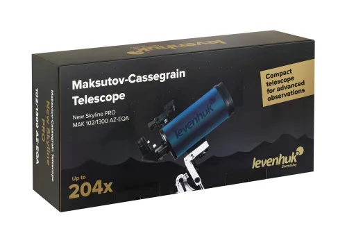 figura telescopio Levenhuk New Skyline PRO MAK 102/1300 AZ-EQA,  14