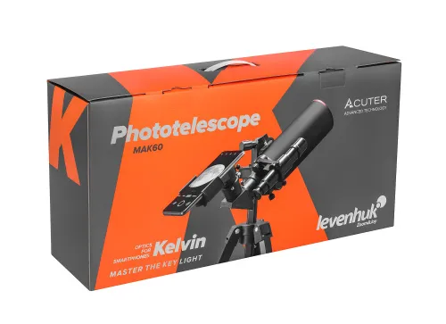 immagine fototelescopio Levenhuk Kelvin MAK60 mini AZ,  16