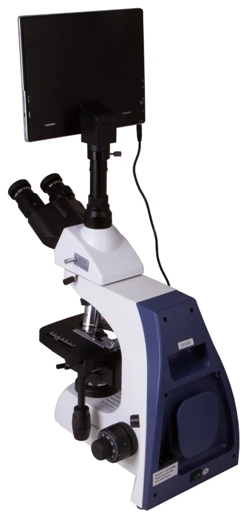 foto microscopio trinoculare digitale Levenhuk MED D35T LCD,  8