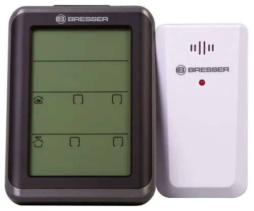 figura orologio termoigrometro Bresser MyClimate, bianco,  11