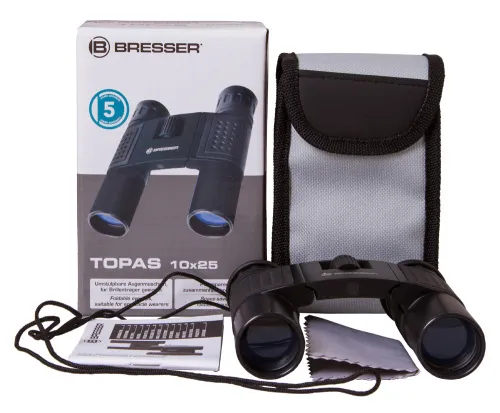 figura binocolo Bresser Topas 10x25,  6
