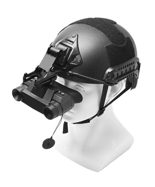 foto visore notturno binoculare digitale Levenhuk Halo NVB10 Helmet,  15
