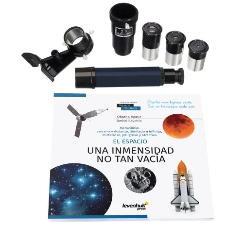 immagine telescopio Levenhuk Discovery Spark 769 EQ con libro,  3