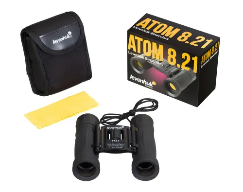 foto binocolo Levenhuk Atom 8x21,  2