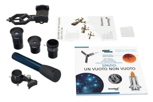 immagine telescopio Levenhuk Discovery Sky Trip ST80 con libro,  5