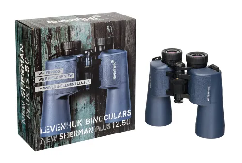 foto binocolo Levenhuk New Sherman PLUS 12x50,  5