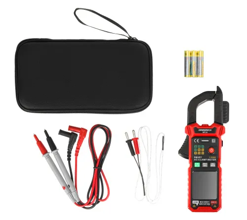 figura pinza amperometrica digitale Ermenrich Ping MK30,  9