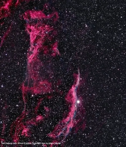 fotografia telescopio Explore Scientific ED APO 80 mm FCD-1 ALU,  5