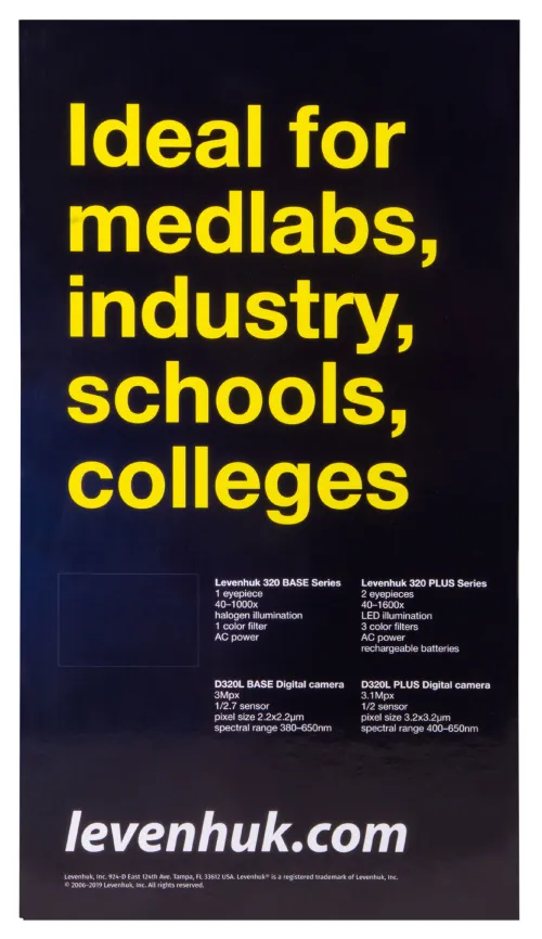 fotografia microscopio monoculare digitale Levenhuk D320L PLUS 3.1M,  23