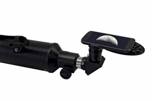 immagine telescopio Bresser Sirius 70/900 AZ con adattatore per fotocamera smartphone,  2
