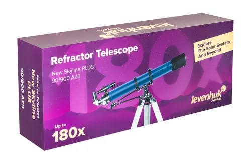 figura telescopio Levenhuk New Skyline PLUS 90/900 AZ3,  13
