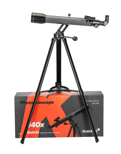 foto fototelescopio Levenhuk Kelvin Nova PLUS 70/700,  2