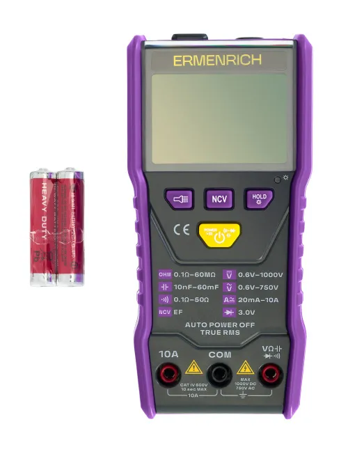 immagine multimetro digitale Ermenrich Zing TC20,  2