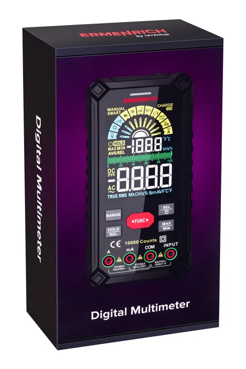 immagine multimetro digitale Ermenrich Zing TC40,  9