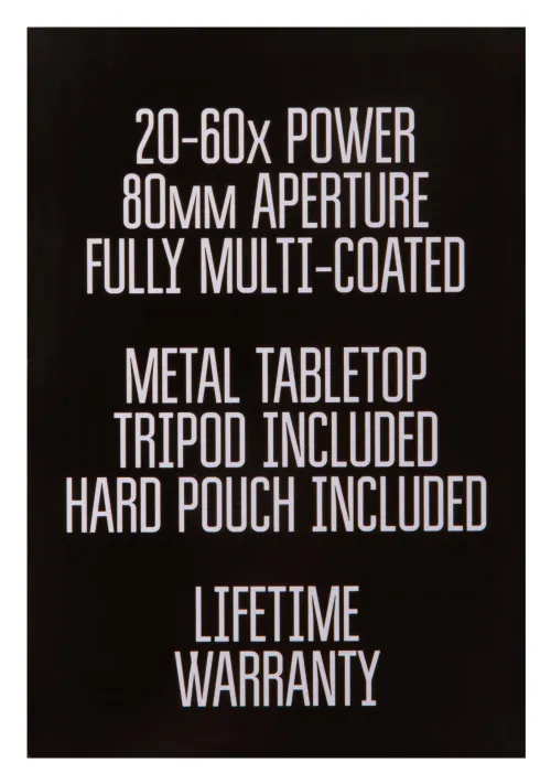 foto cannocchiale terrestre Levenhuk Blaze BASE 80,  15