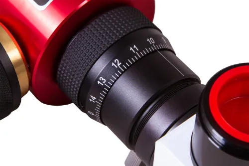 fotografia telescopio solare LUNT LS50THa/B400PT H-alpha,  10