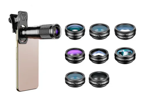 immagine set di lenti per smartphone Levenhuk Kelvin SLS10,  2