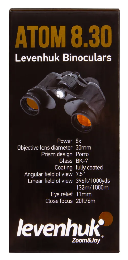 figura binocolo Levenhuk Atom 8x30,  16