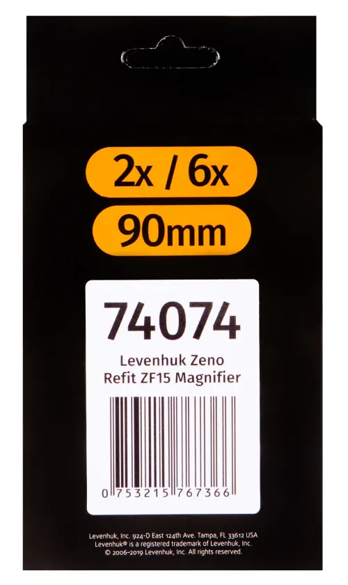 figura lente d’ingrandimento Levenhuk Zeno Refit ZF15,  10