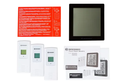 figura bresser Temeo Hygro Quadro Termometro e igrometro,  2