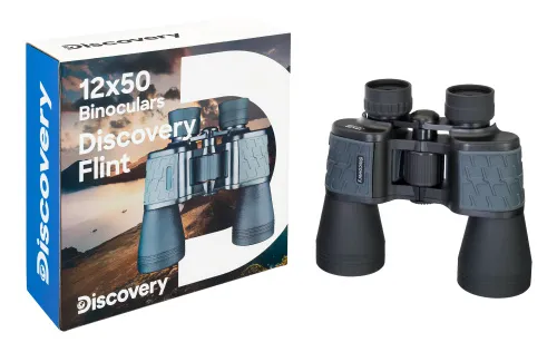 foto binocolo Levenhuk Discovery Flint 12x50,  12