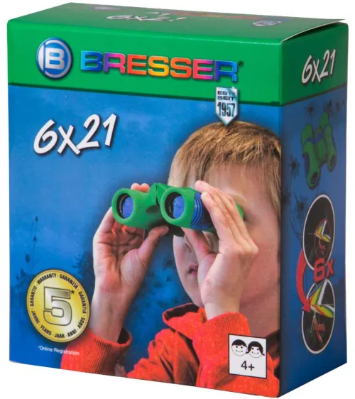 fotografia binocolo per bambini Bresser Junior 6x21,  6