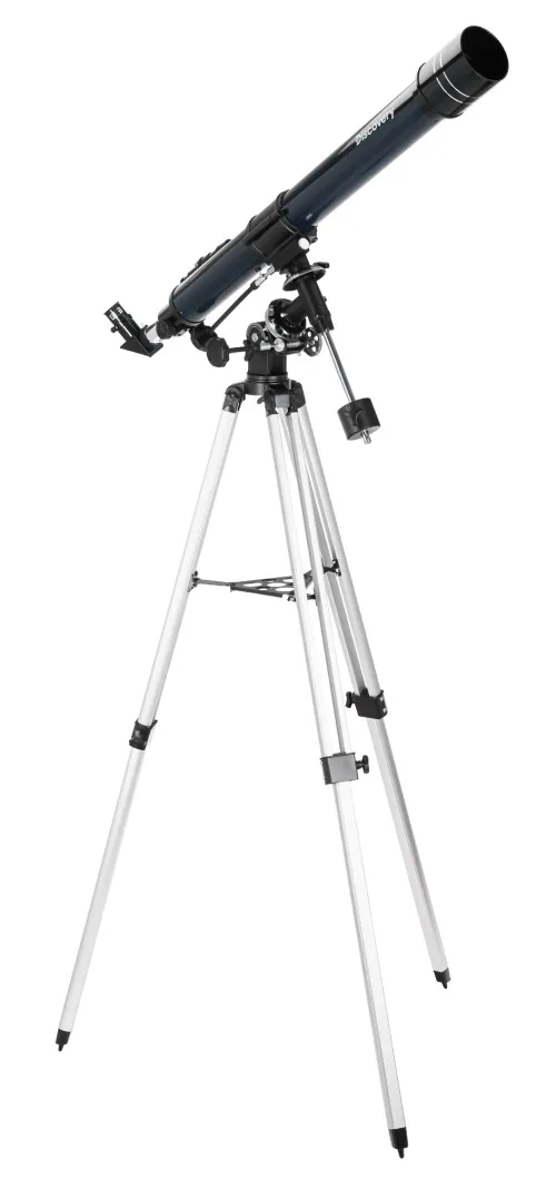 foto telescopio Levenhuk Discovery Spark 709 EQ con libro,  8